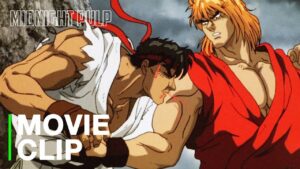 Evil Ken fights Ryu & the gang | Street Fighter II: The Animated Movie (1994)