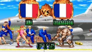 Super Street Fighter 2 X - EVD (FRA) VS (FRA) Bansheebot [ssf2xj] [Fightcade/FT5] スーパーストリートファイターII X