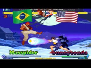 Street Fighter Alpha 2 ➤ Maxspider (Brazil) vs bunnyconda (Usa)