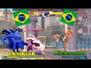 Street Fighter Alpha 2 ➤ eksikiak (Brazil) vs Nickson09 (Brazil)