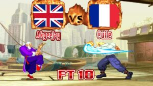 Street Fighter Alpha 3 - Akgeejay (GBR) VS (FRA) @uile [sfa3] [Fightcade] [FT10] ストリートファイターアルファ3