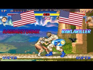 Super Street Fighter 2 Turbo ➤ RagingStormX (Usa) vs baklakiller (Usa) スーパーストリートファイターII X