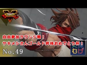 【PS4 配信終了 自由参加 ストリートファイターV チャンピオンエディション #49】ラウンジ戦 対戦メイン 攻略 実況