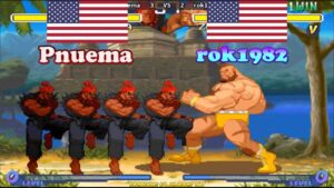 Street Fighter Alpha 2 ➤ Pnuema (Usa) vs rok1982 (Usa)
