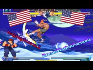 Street Fighter Alpha 2 ➤ RagingStormX (Usa) vs DreamStationPortable (Usa)