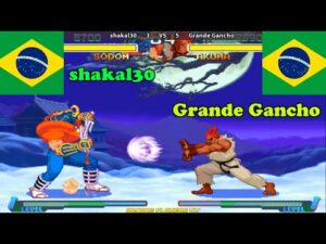 Street Fighter Alpha 2 ➤ shakal30 (Brazil) vs Grande Gancho (Brazil)