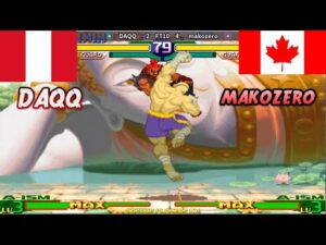 ストリートファイターZERO3 ➤ DAQQ (Peru) vs makozero (Canada)