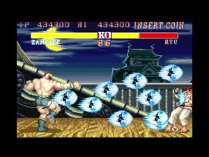 ザンギエフが、ワキから波動拳を沢山だす動画。ストリートファイター2 レインボー - Street Fighter 2 Rainbow Punishment