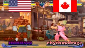 Street Fighter Alpha 2 ➤ minuscc (Usa) vs rhythmofrage (Canada) sfa2