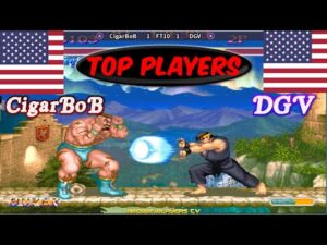 Super Street Fighter 2 Turbo ➤ CigarBoB (Usa) vs DGV (Usa) スーパーストリートファイターII X