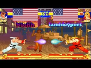 Street Fighter Alpha ➤ Niohh (Usa) vs iambic9poet (Usa) arcade