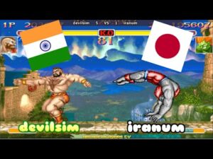 Super Street Fighter 2 Turbo ➤ devilsim (India) vs iranum (Japan) スーパーストリートファイターII X
