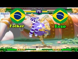 ストリートファイターZERO3 ➤ Folker (Brazil) vs Eczo (Brazil) arcade