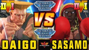 ストリートファイター５✨ウメハラ [ガイル] Vs ササモ [バイソン] | SFV CE✨Daigo Umehara [Guile] Vs sasamostreet  [Balrog]✨スト５