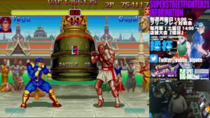 スーパーストリートファイターⅡX　店内対戦　2022.2.3