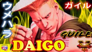 ストリートファイター５💥ウメハラ「ガイル」｜Daigo「Guile」💥Street Fighter V 🤜FGC🤛