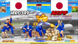 スーパーストリートファイターII X ➤ hiro349 (Japan) vs agopip (Japan) Super Street Fighter 2 Turbo