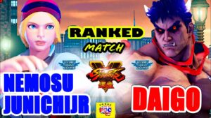 ストリートファイター５💥  NemosuJuchiJr「ルシア」対 ウメハラ「影ナル者」｜NemosuJuchiJr「Lucia」 vs Daigo「Kage」💥SFV🤜FGC🤛