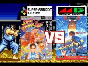 【ST2】ストリートファイター2´ターボ スーファミ版 メガドラ版 違い 比較（Street Fighter II´TURBO SFC(SNES) vs MD(GENESIS) comparison）
