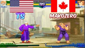 Street Fighter Alpha 3 ➤ TS (Usa) vs makozero (Canada) sfa3