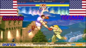 Super Street Fighter 2 Turbo ➤ Suavion (Usa) vs tofuman (Usa) スーパーストリートファイターII X