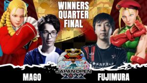 マゴ（かりん）vs 藤村（キャミィ）『ストリートファイターV チャンピオンエディション ジャパンオープン2022』Winners Quarter Final