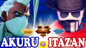 ストリートファイター５💥Akuru「ナッシュ」対   板ザン「G」｜ Akuru「Nash」vs Itazan「G」Street Fighter V 🤜FGC🤛