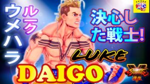 ストリートファイター５💥ウメハラ「ルーク」｜Daigo「luke」決心した戦士!💥Street Fighter V 🤜FGC🤛