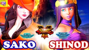 ストリートファイター５💥Sako「ローズ」対  ShinoD「メナト」｜ Sako「Rose」vs ShinoD「Menat」💥 SFV 🤜FGC🤛