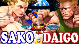 ストリートファイター５💥 ウメハラ「ガイル」対 Sako「ルーク」｜Daigo「Guile」vs  Sako「Luke」💥SFV 🤜FGC🤛