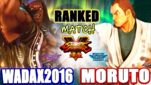 ストリートファイター５💥  Wadax2016「バイソン」対 もると「ダン」｜  Wadax2016「Balrog」 vs moruto「Dan」💥 Street Fighter V🤜FGC🤛
