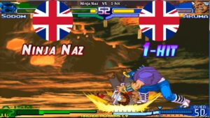 ストリートファイターZERO3 ➤ Ninja Naz (UK) vs 1-hit (UK) sfa3