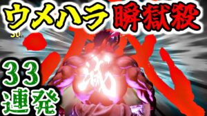 【2022最新】ウメハラカゲ瞬獄殺集 33連発【ストリートファイターV】