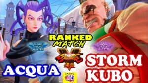 ストリートファイター５💥 ACQUA 「ローズ」対 ストーム久保「アビゲイル」｜ACQUA 「Rose」vs StormKubo「Abigail」💥SFV 🤜FGC🤛