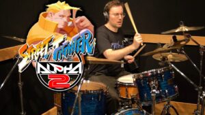 Street Fighter Alpha 2 Gold - Charlie Theme (drum cover) ストリートファイターZERO2' 「チャーリー・ナッシュ bgm」 を叩いてみた