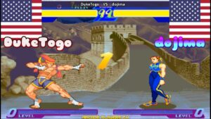 Street Fighter Alpha ➤ DukeTogo (Usa) vs dojima (Usa) sfa