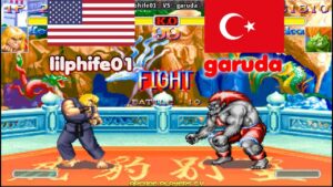 Super Street Fighter 2 Turbo ➤ lilphife01 (Usa) vs garuda (Turkey) スーパーストリートファイターII X