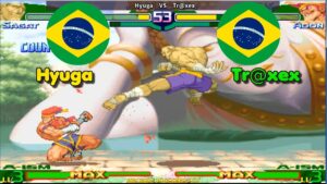 ストリートファイターZERO3 ➤ Hyuga (Brazil) vs Tr@xex (Brazil) sfa3
