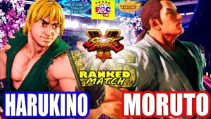 ストリートファイター５ 💥  Harukino「ケン」対 もると「ダン」｜Harukino「Ken」 vs  moruto「Dan」💥SFV 🤜FGC🤛