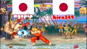 ハイパーストリートファイターII：アニバーサリーエディション ➤ agopip (Japan) vs hiro349 (Japan) hsf2