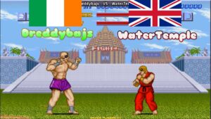 Street Fighter 1987 ➤ Dreddybajs (Ireland) vs WaterTemple (United Kingdom) fightcade