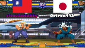 ストリートファイターZERO3 ➤ c1rcu5m0nk3y (Monkey) vs Oriren443 (Japan) arcade