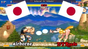 スーパーストリートファイターII X ➤ airborne (Japan) vs DYReeds (Japan) Super Street Fighter 2 Turbo