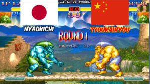 スーパーストリートファイターII X ➤ nyaokichi (Japan) vs TYOUKAIRYOU (China) Super Street Fighter 2 Turbo