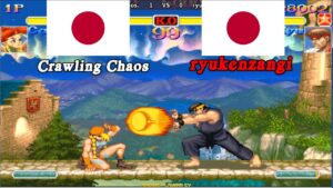 Super Street Fighter 2 Turbo ➤ Crawling Chaos (Japan) vs ryukenzangi (Japan) スーパーストリートファイターII X