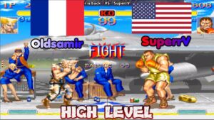 Super Street Fighter 2 Turbo ➤ Oldsamir is back (France) vs SuperrV (Usa) スーパーストリートファイターII X