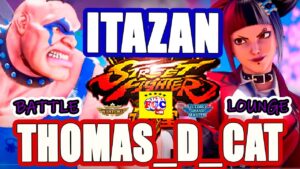 ストリートファイター５💥板ザン「アビゲイル」対 Thomas_D_Cat 「ジュリ」 ｜Itazan「Abigail」vs Thomas_D_Cat「Juri」💥SFV 💥🤜FGC🤛