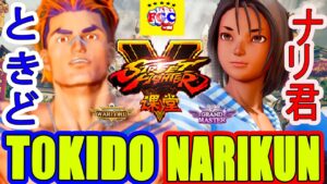 ストリートファイター５💥 ときど「ルーク」対 ナリ君 「あきら」｜Tokido「Luke」vs Narikun「Akira」💥 SFV 🤜FGC🤛