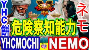 ストリートファイター５💥YHC餅「ダルシム」対  ネモ 「ギル」危険察知能力｜YHCmochi Nemo 「Gill」💥SFV 🤜FGC🤛