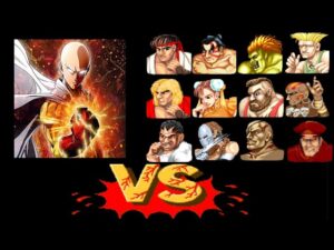 衝撃のラスト!! ワンパンマン vs ストリートファイター2 - One-Punch Man vs. Street Fighter 2 ,Mugen